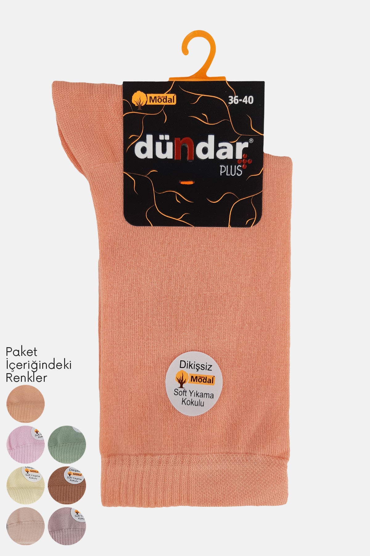 Dündar Plus Kadın Modal Soket Çorap