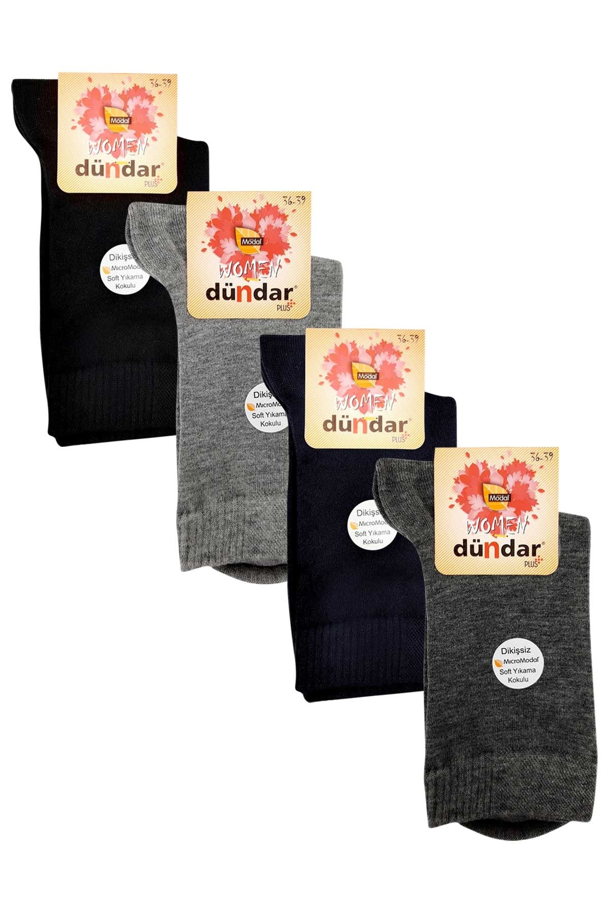 Dündar Plus Kadın Modal Soket Çorap