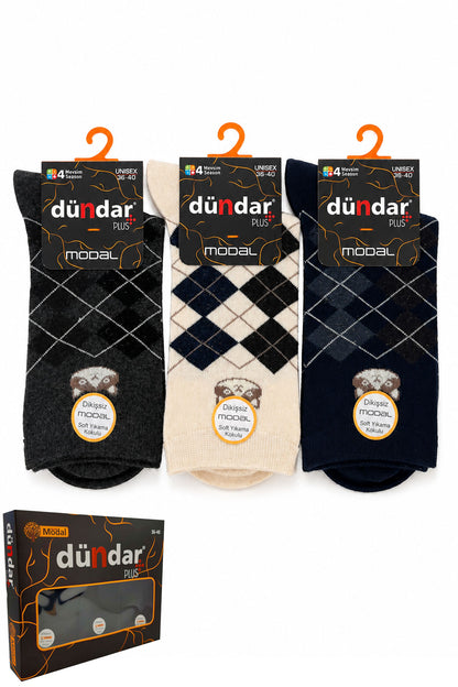 Dündar Plus Kadın Modal Soket Çorap