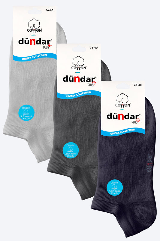 Dündar Plus Kadın Patik Çorap Penye