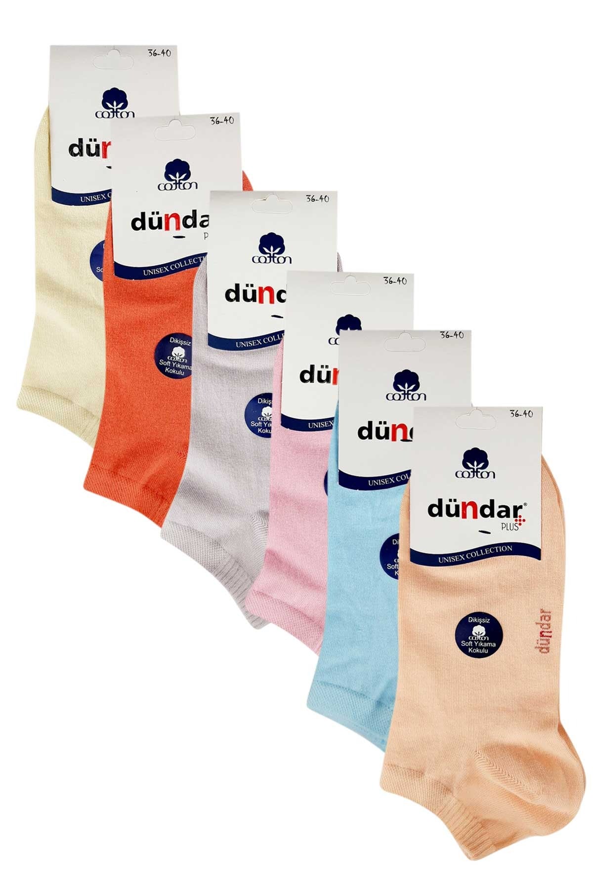 Dündar Plus Kadın Patik Çorap Penye