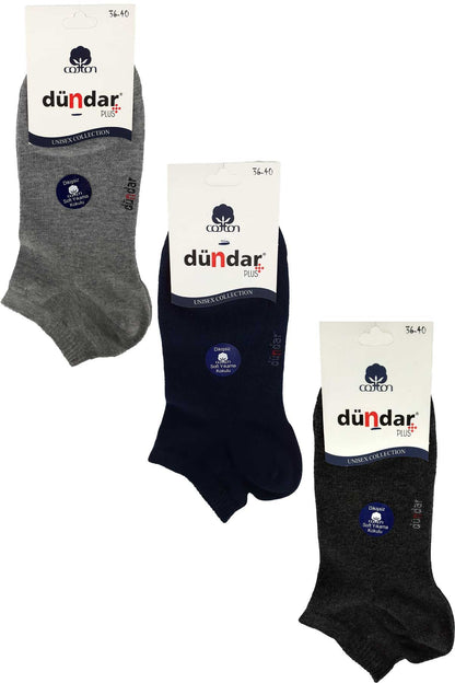 Dündar Plus Kadın Patik Çorap Penye