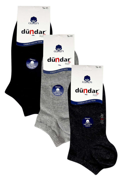 Dündar Plus Kadın Patik Çorap Penye