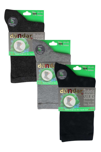 Dündar Plus Unisex Bambu Diabetic Şeker Çorabı