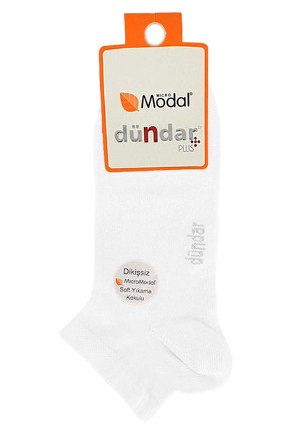 Dündar Plus Unisex Çocuk Patik Çorap Modal Dikişsiz