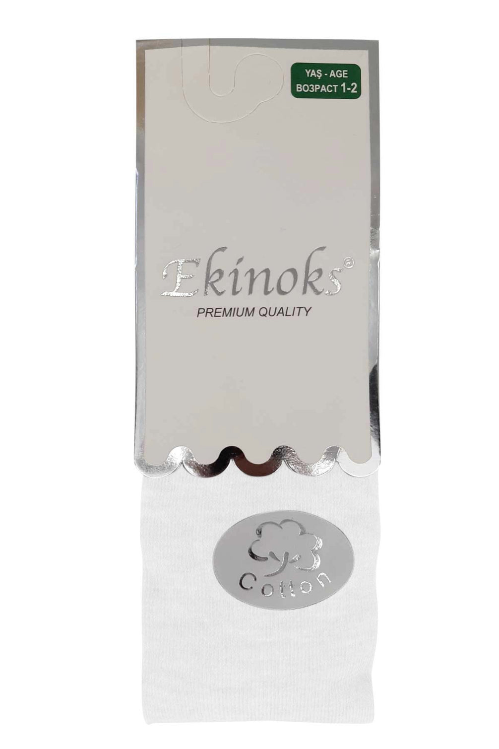 Ekinoks Kız Çocuk Düz Penye Külotlu Çorap