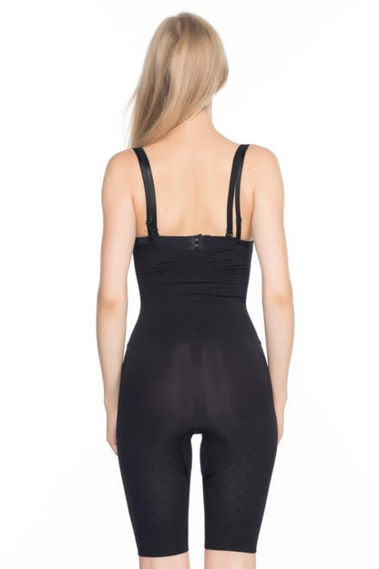 Emay Kadın Göğsü Açık Paçalı Boy Korse