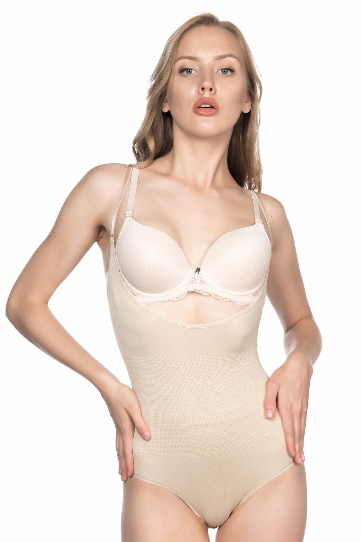 Emay Kadın Göğüs Açık Body Korse