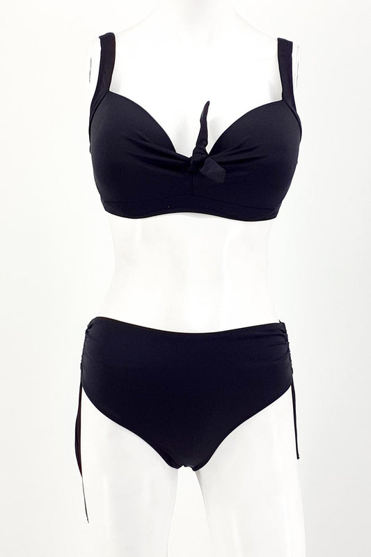 Endeep Kadın Bikini Takımı Battal Ön Fiyonklu Yan İpli