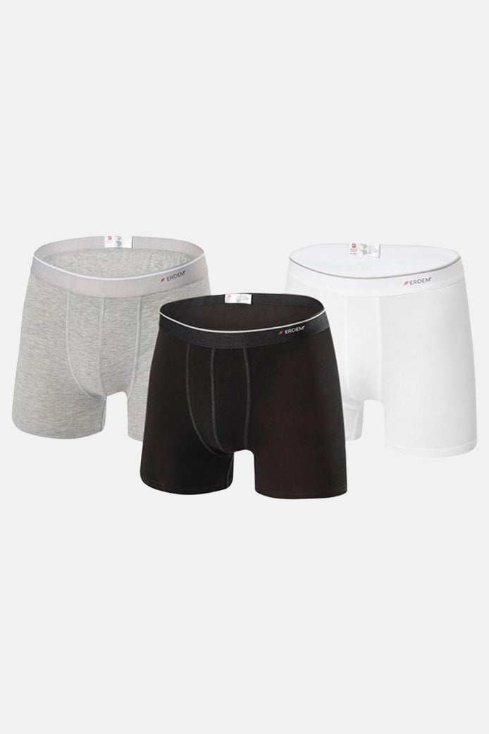 Erdem Erkek Boxer Likralı 3'Lü Basic