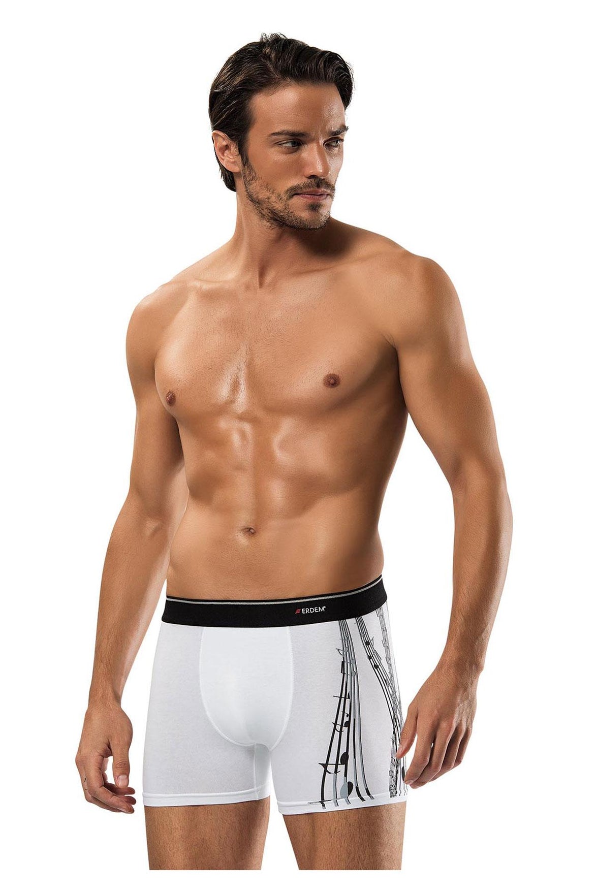 Erdem Erkek Boxer Likralı Kutulu