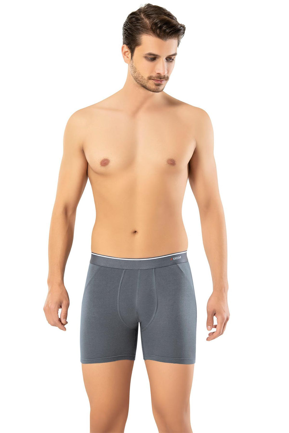 Erdem Erkek Boxer Uzun Likralı Kutulu