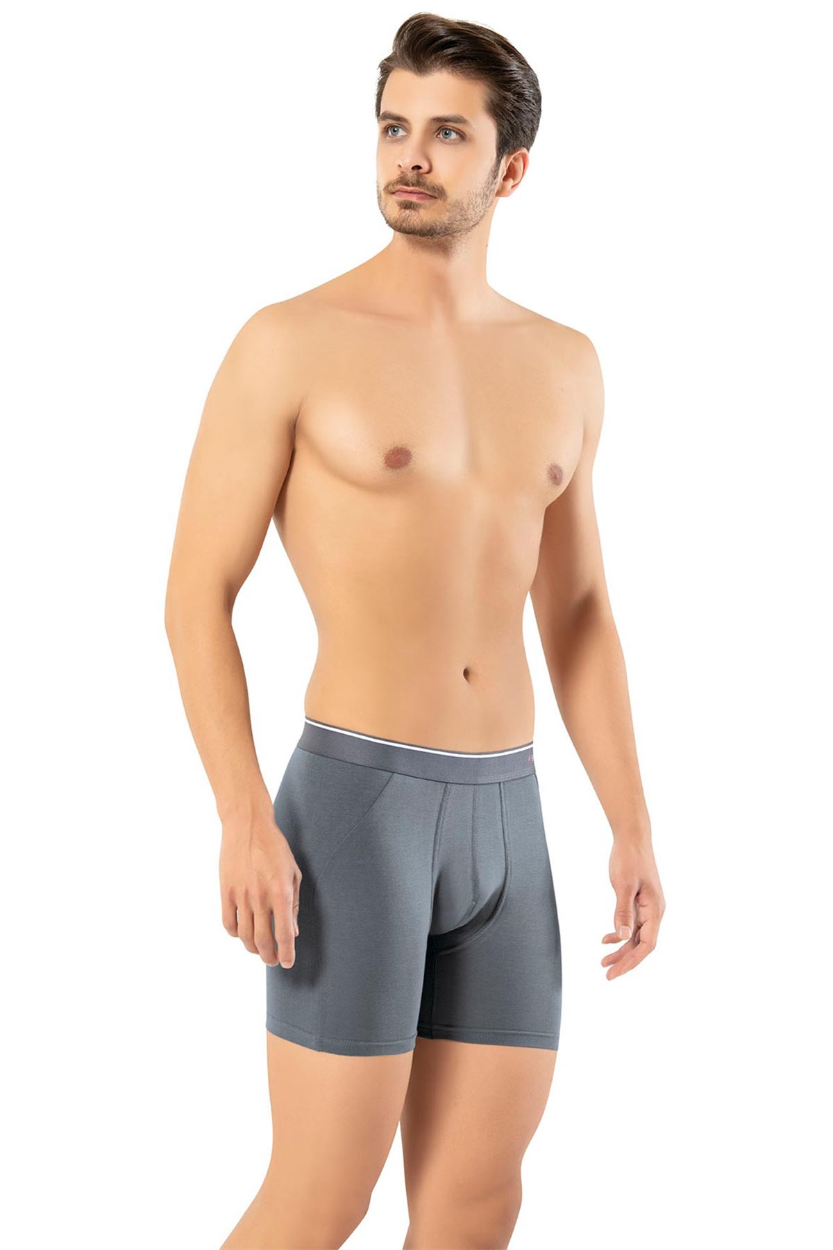Erdem Erkek Boxer Uzun Likralı Kutulu