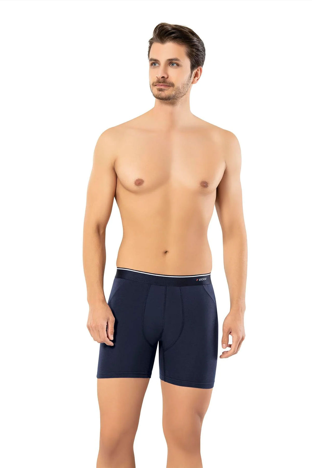 Erdem Erkek Boxer Uzun Likralı Kutulu