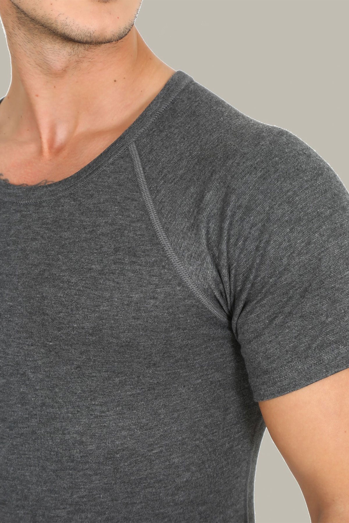 Erdem Erkek Kısa Kollu Atlet Termal Reglan Kutulu