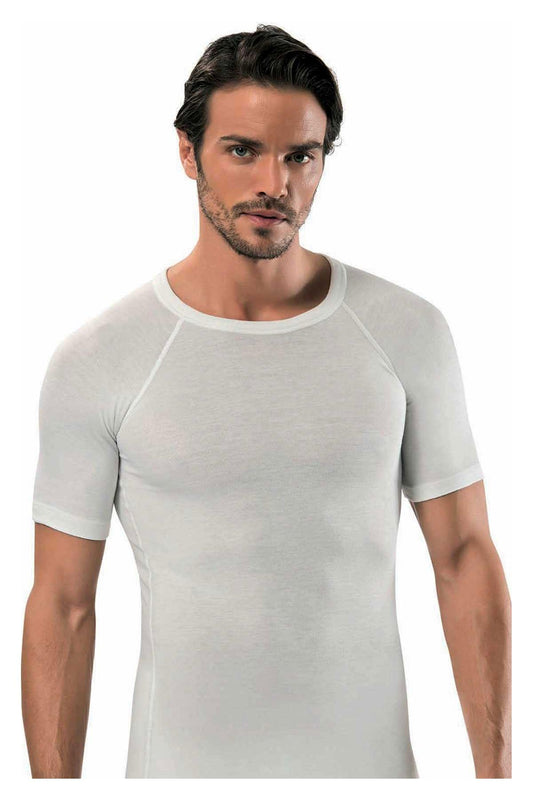 Erdem Erkek Kısa Kollu Atlet Termal Reglan Kutulu