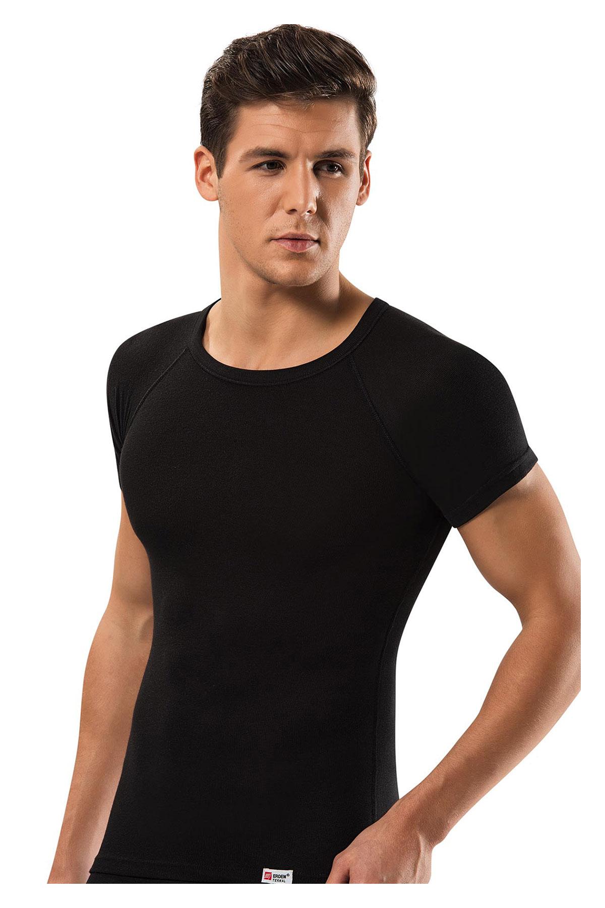 Erdem Erkek Kısa Kollu Atlet Termal Reglan Kutulu