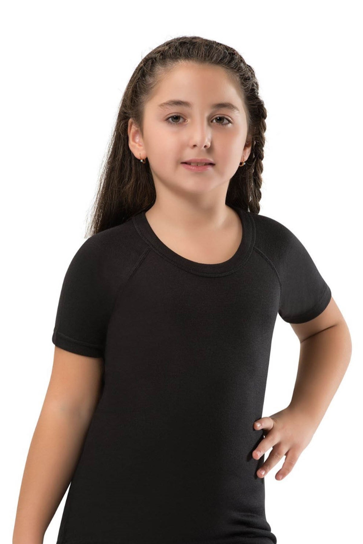 Erdem Unisex Çocuk Kısa Kollu Atlet Termal Reglan