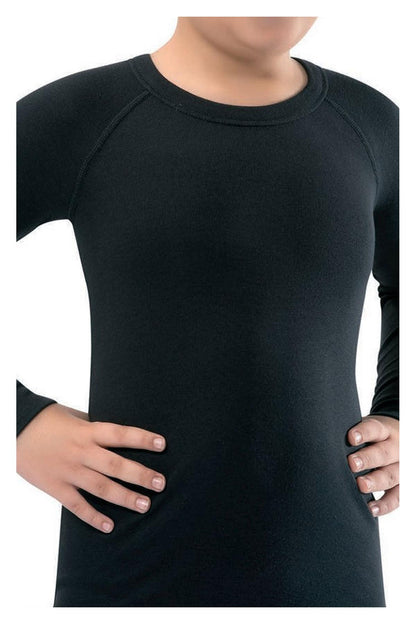 Erdem Unisex Çocuk Üst İçlik Uzun Reglan Kol Termal
