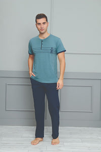 Erkek Çocuk Kısa Kollu Pijama Takımı