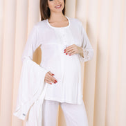 Fapi Kadın Melisa Lohusa 3'lü Pijama Takımı
