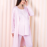 Fapi Kadın Melisa Lohusa 3'lü Pijama Takımı