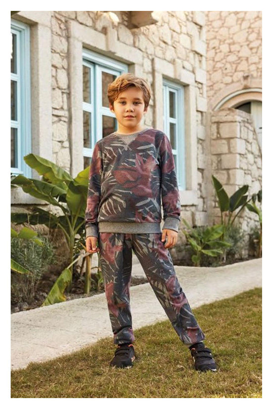 Feyza Erkek Çocuk 2'li Pijama Takımı Uzun Kol