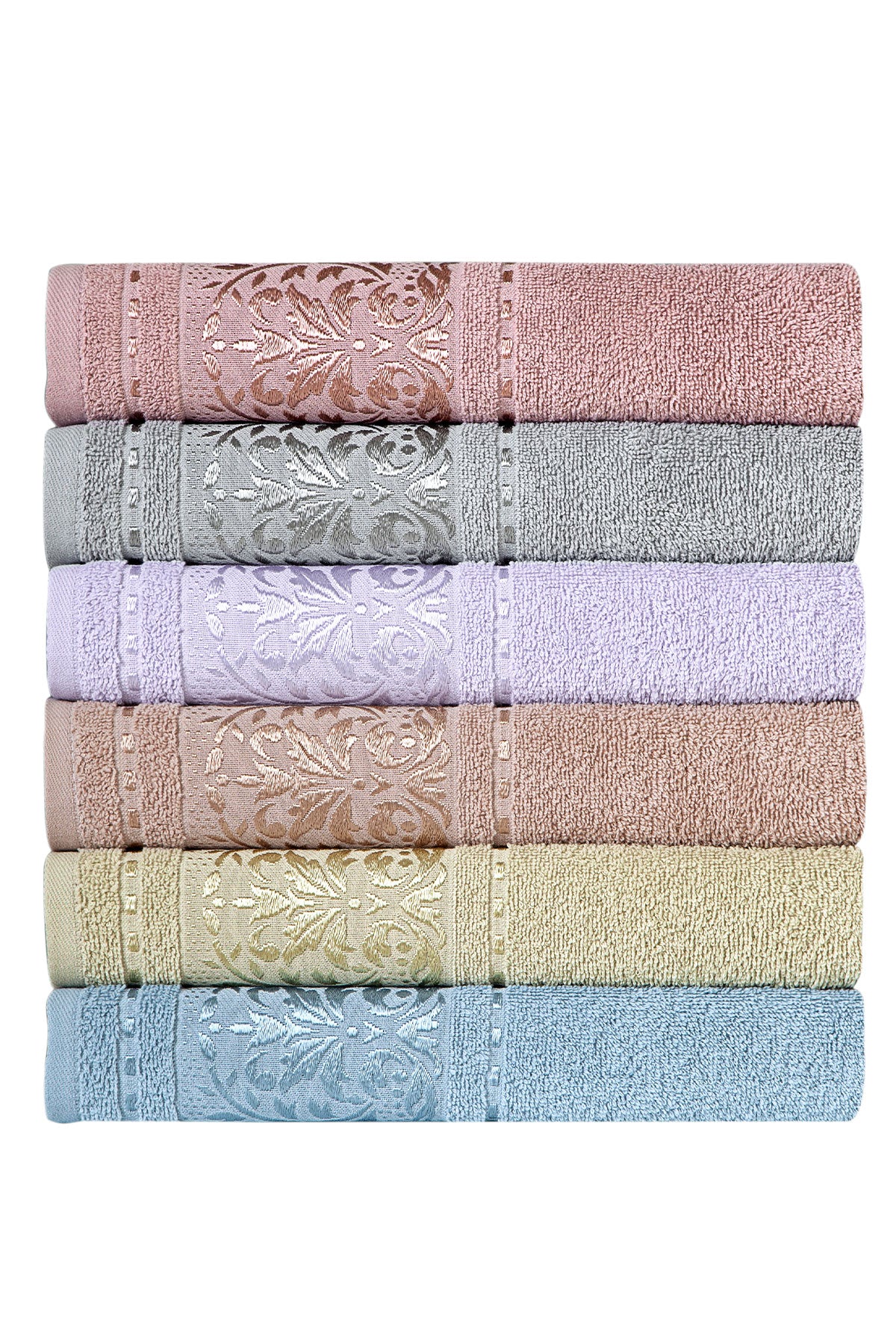 Fiesta Banyo Havlusu Jakarlı Elinda 90x150Cm