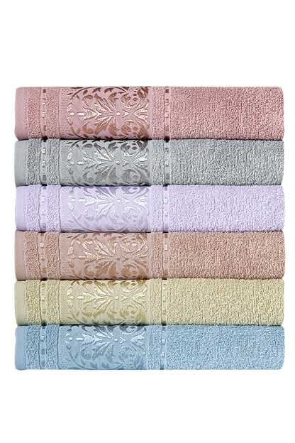 Fiesta Banyo Havlusu Jakarlı Elinda 90x150Cm