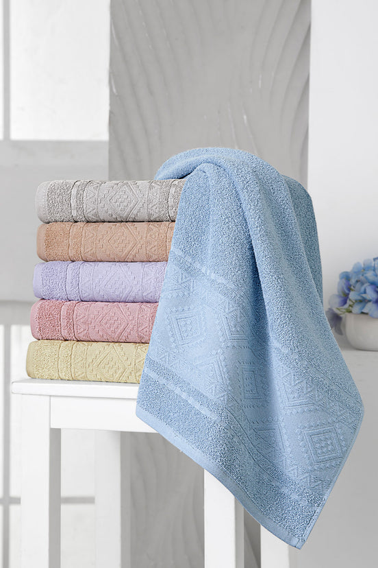 Fiesta Banyo Havlusu Jakarlı Kilim 90x145Cm