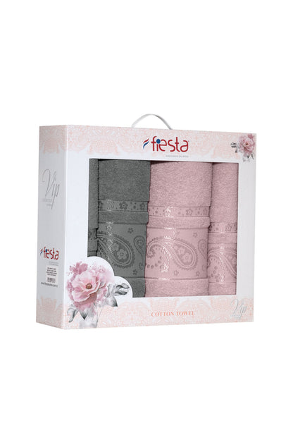 Fiesta Bukle Jakarlı Hamam Takımı