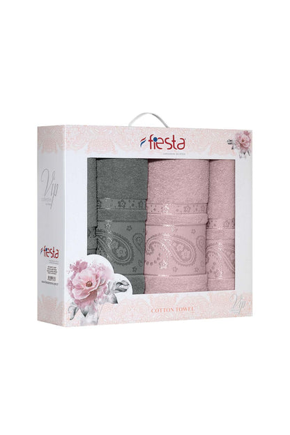 Fiesta Bukle Jakarlı Hamam Takımı