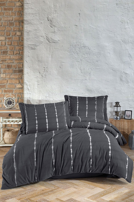Fiesta Çift Kişilik Nevresim Takımı Hasna Natural Batik