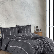 Fiesta Çift Kişilik Nevresim Takımı Hasna Natural Batik