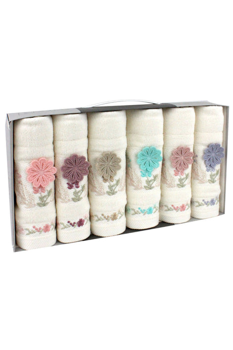 Fiesta El Yüz Havlu Soft Bukle Jakarlı 30x50