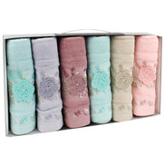 Fiesta El Yüz Havlu Soft Bukle Jakarlı 30x50
