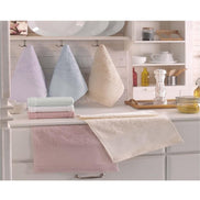 Fiesta İşlemelik Havlu Soft Kadife Jakarlı Etamin 30x50