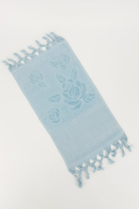 Fiesta İşlemelik Havlu Soft Kadife Jakarlı Etamin Bağlamalı 30x50