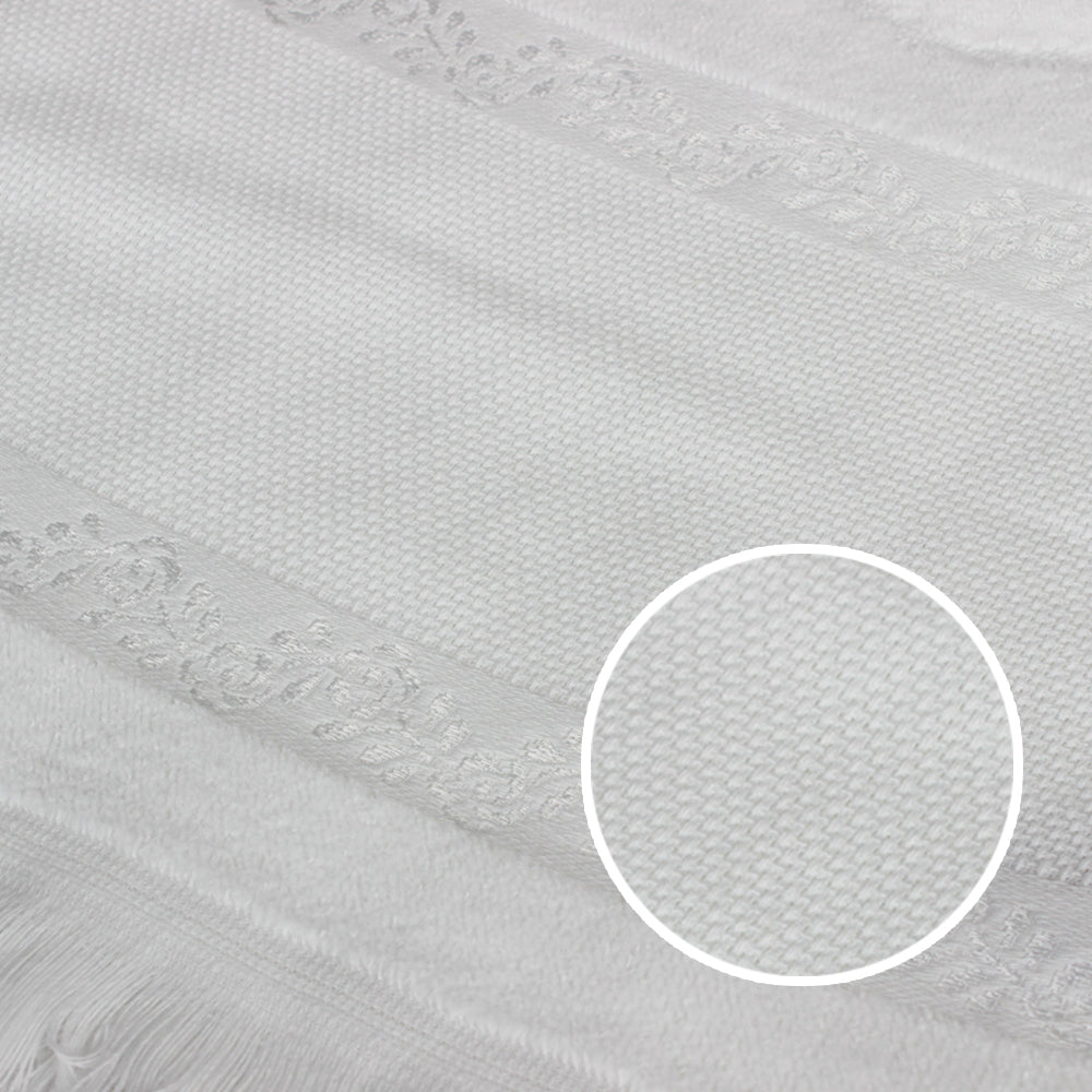 Fiesta İşlemelik Havlu Soft Kadife Jakarlı Saçaklı 30x50