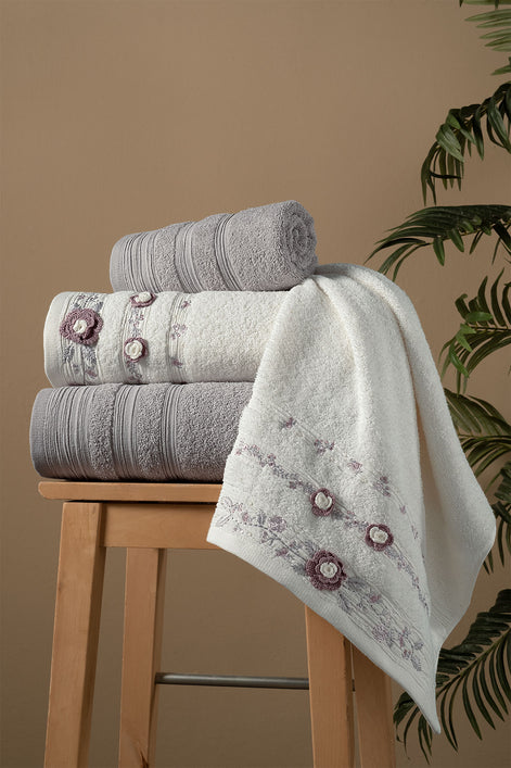 Fiesta Luxury 4 Parça Hamam Takımı