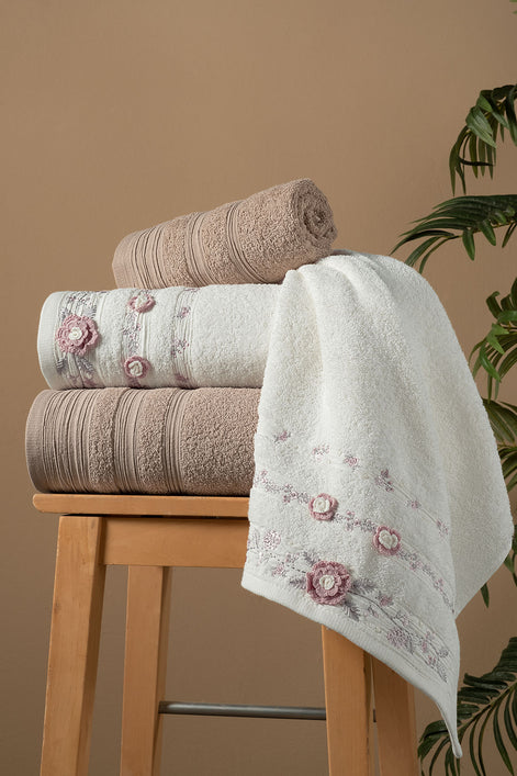 Fiesta Luxury 4 Parça Hamam Takımı