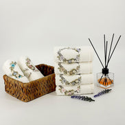 Fiesta Mutfak Havlusu Liza Nakışlı Bambu 30x50