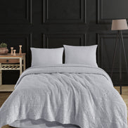Fiesta Pike Set Çift Kişilik Natural Jakarlı Alya Pamuklu 220x240 Cm
