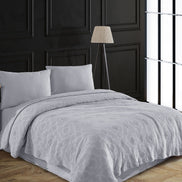 Fiesta Pike Set Çift Kişilik Natural Jakarlı Sahra Pamuklu 220x240 Cm