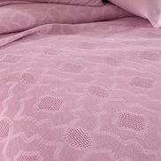 Fiesta Pike Set Çift Kişilik Natural Jakarlı Sahra Pamuklu 220x240 Cm