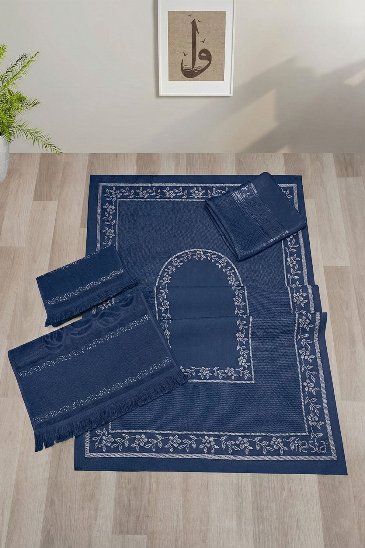 Fiesta Seccade Bohça Seri 4 Parça Etaminli