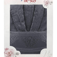 Fiesta Unisex Bornoz Pamuklu