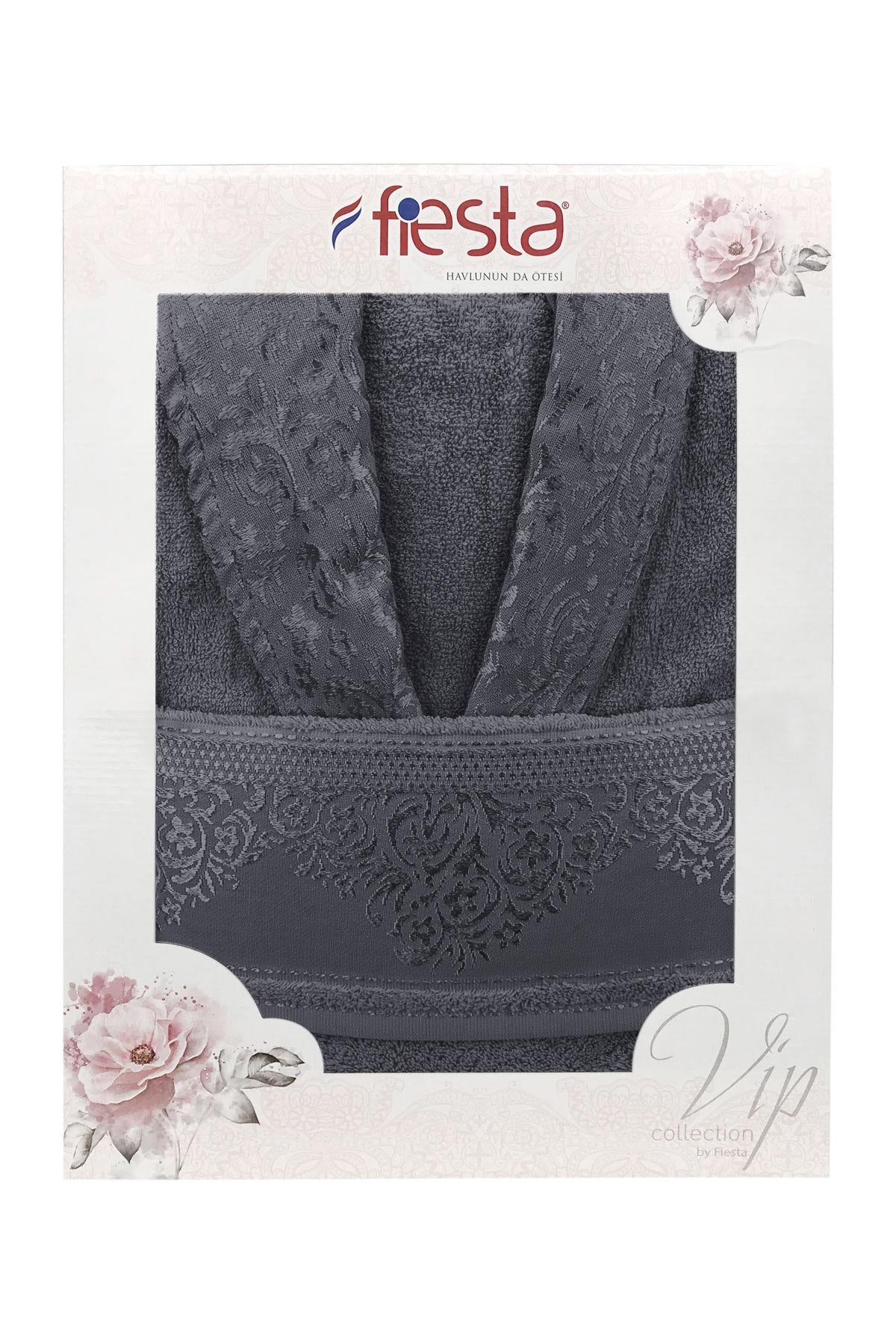 Fiesta Unisex Bornoz Pamuklu