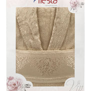 Fiesta Unisex Bornoz Pamuklu
