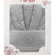 Fiesta Unisex Bornoz Pamuklu